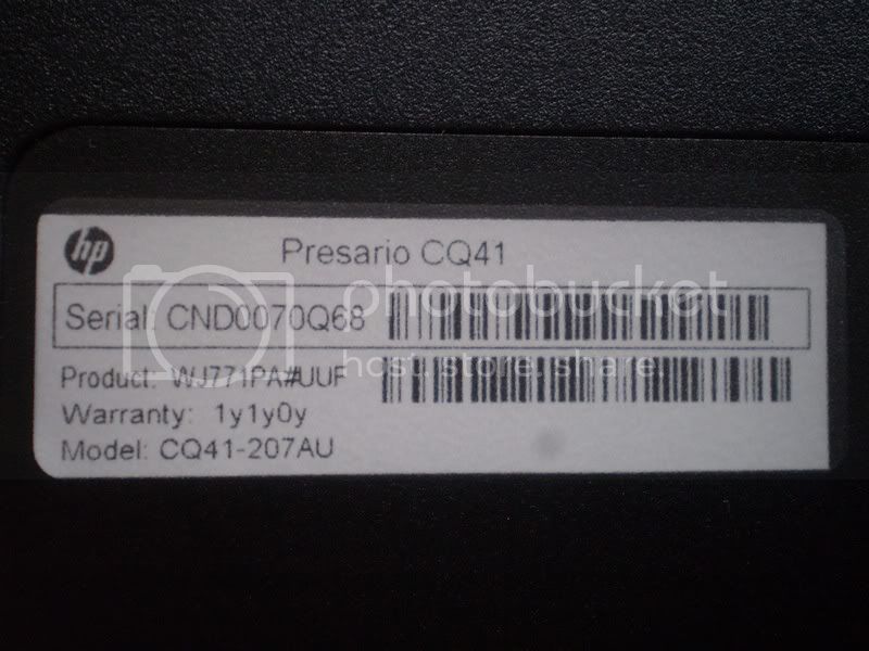 hp compaq 8200 elite invalid electronic serial number